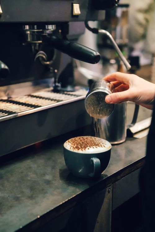 Café counter detail — Medine Dilek Kizmaz on Pexels