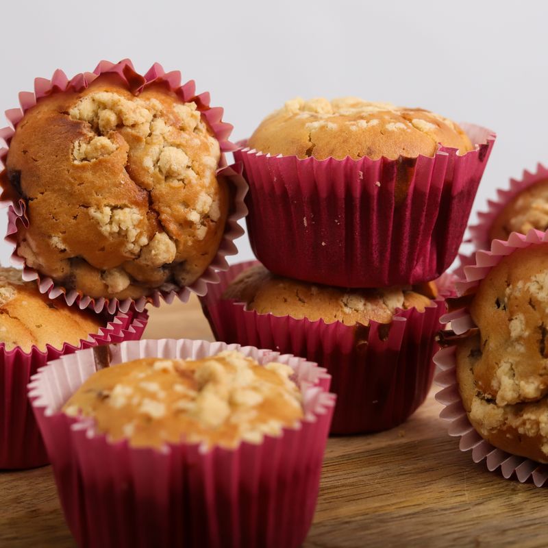 Turkish Apricot Kaymak Muffins