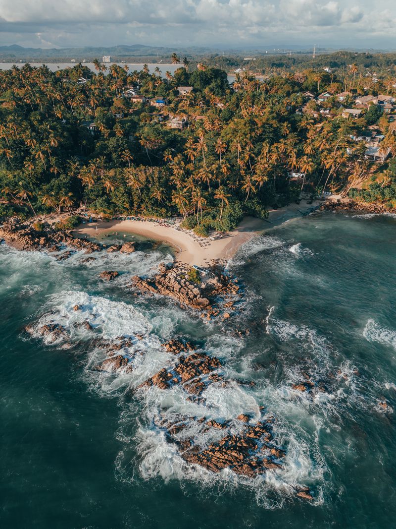 Cape Weligama private headland 50-guest wedding