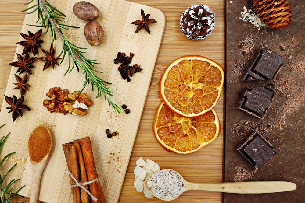 Spiced Orange and Almond Suet Pudding