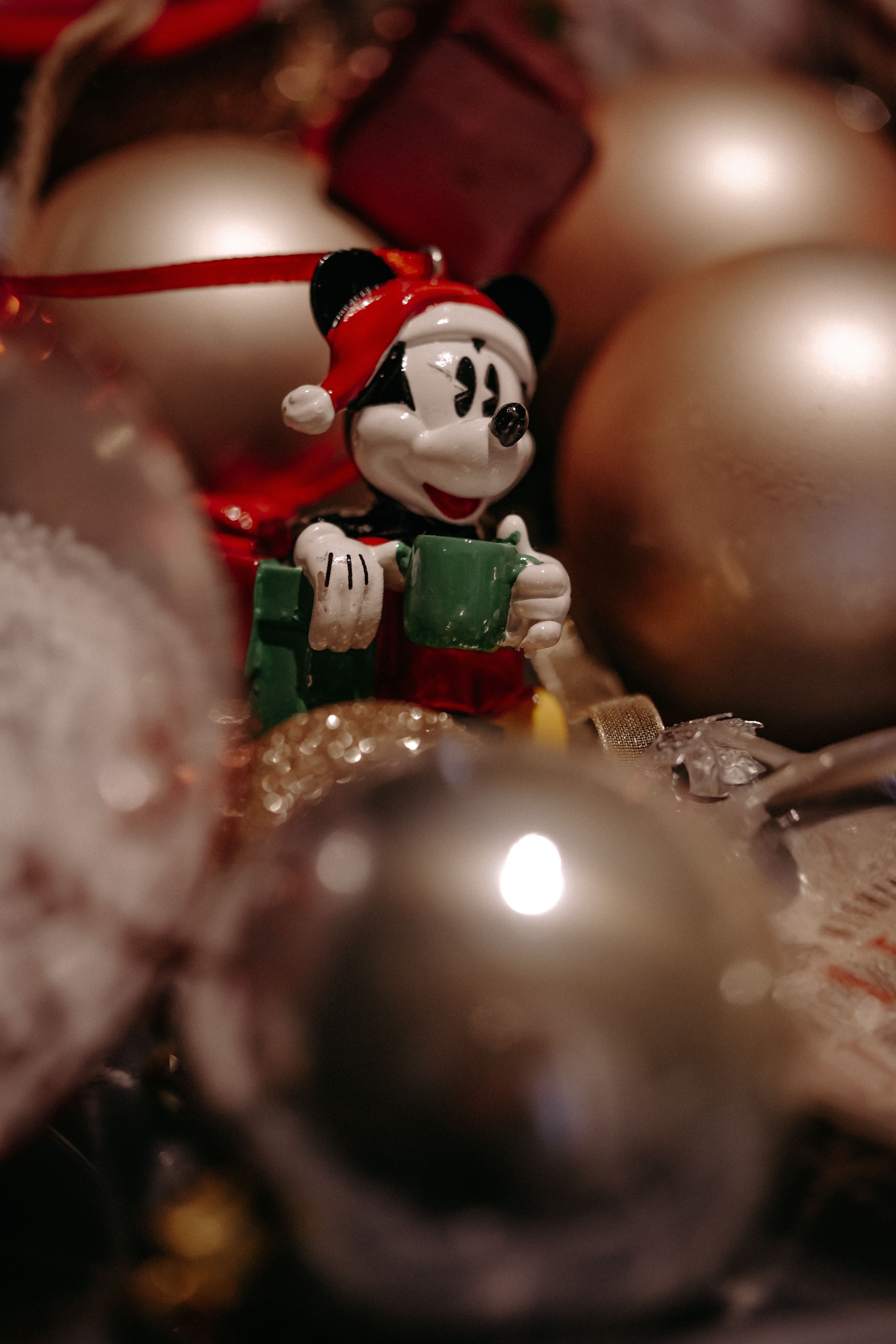 Vintage Christmas Ornament with Iconic Character · Free Stock Photo