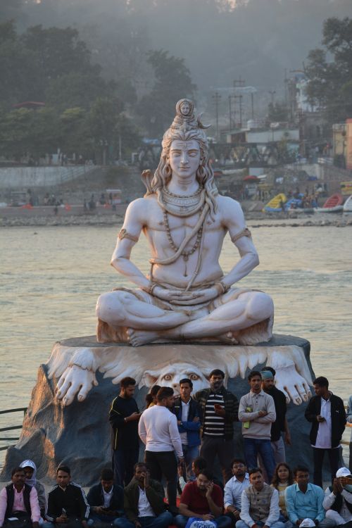 Shiva Rishikesh Majestic Shiva Statue at Rishikesh India · Free Stock Photo