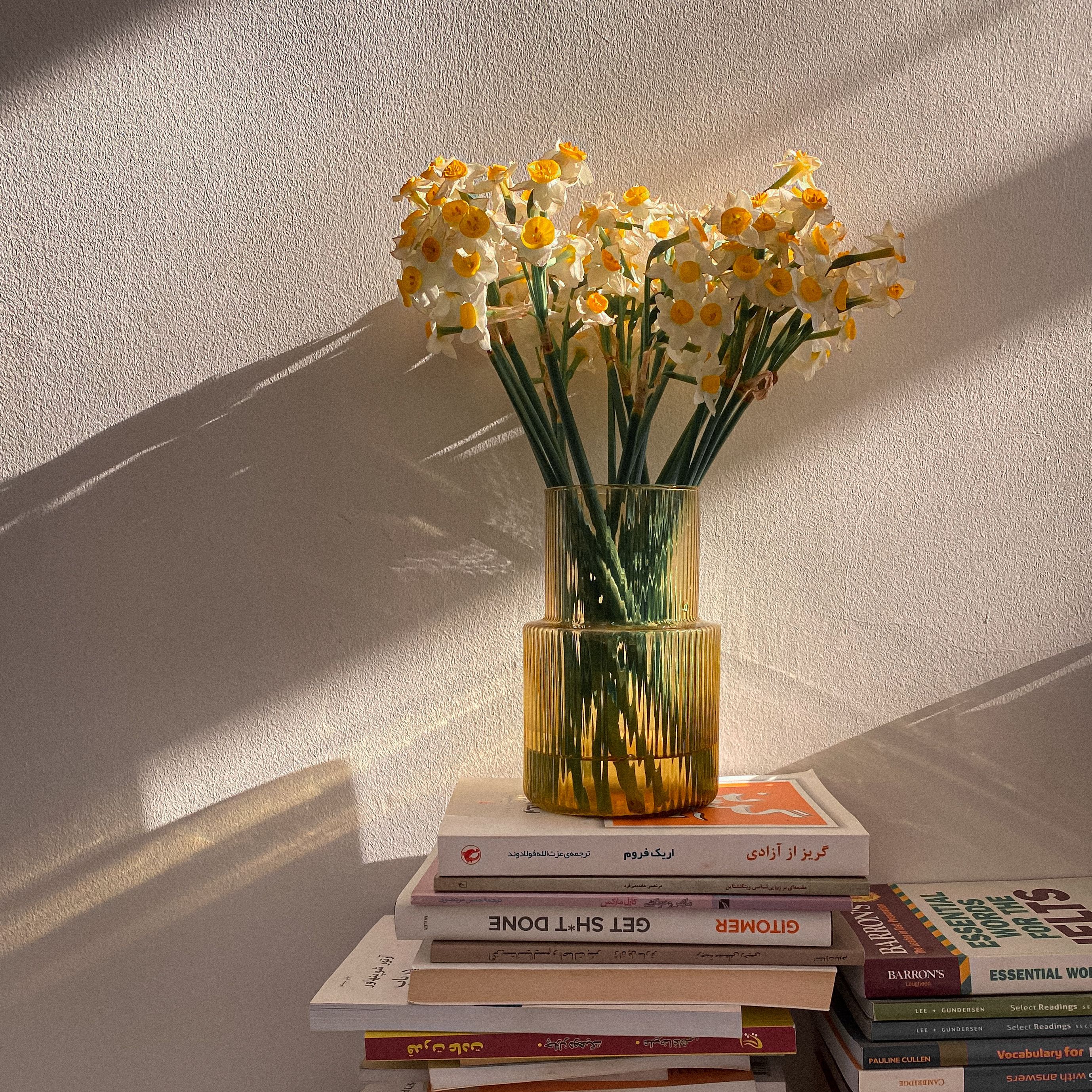 Glass vase and brass homeware — photo by lady loa on Pexels