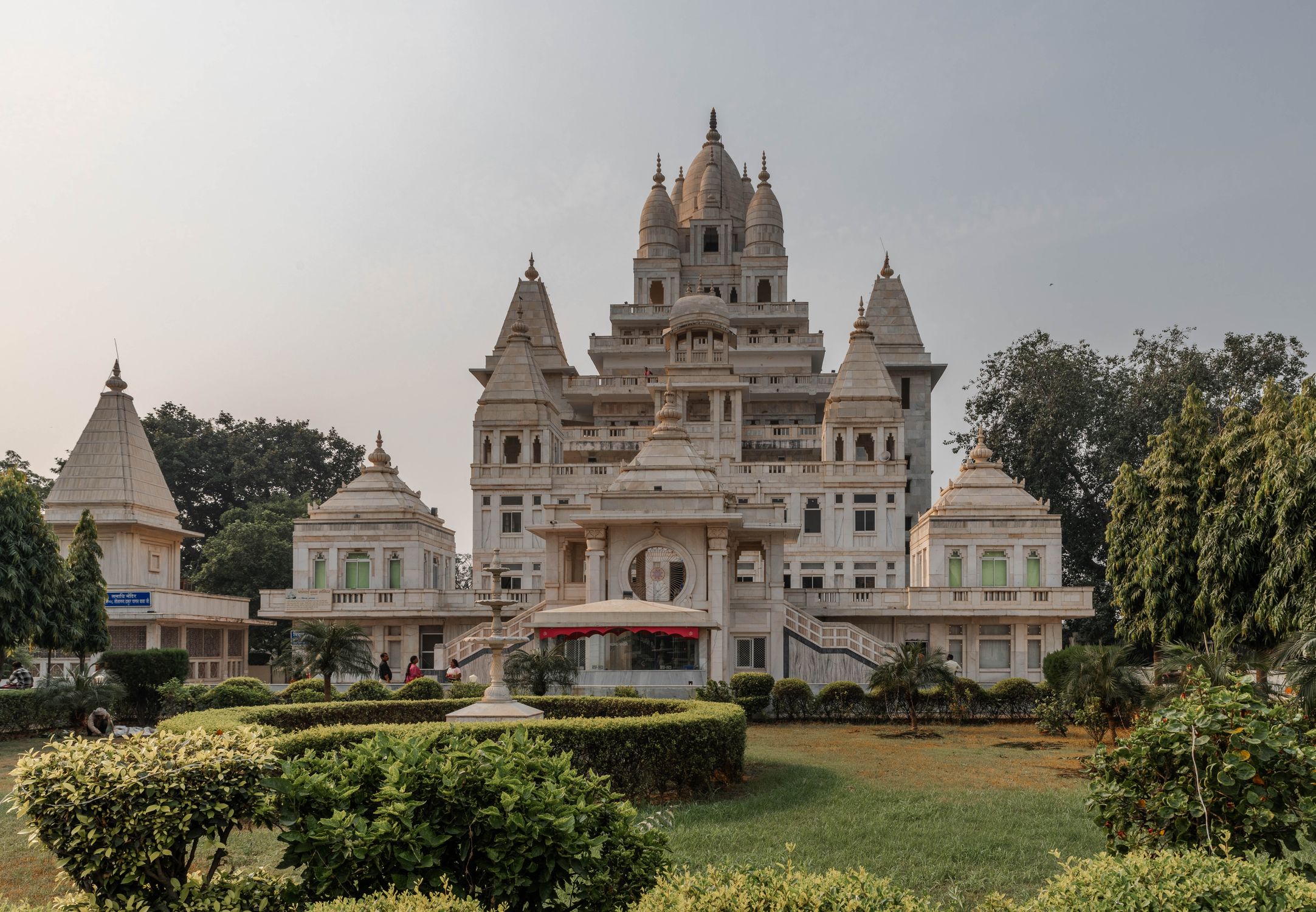 Majestic Temple Architecture In Vrindavan Free Stock Photo Majestic Temple Architecture In Vrindavan Free Stock Photo