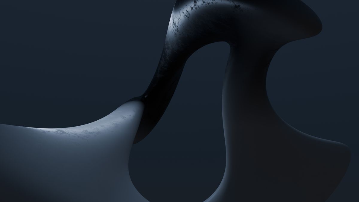 Dark sculptural 3D form — photo by Steve A Johnson on Pexels