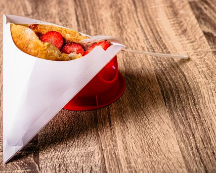 Fruit Filled Crepe