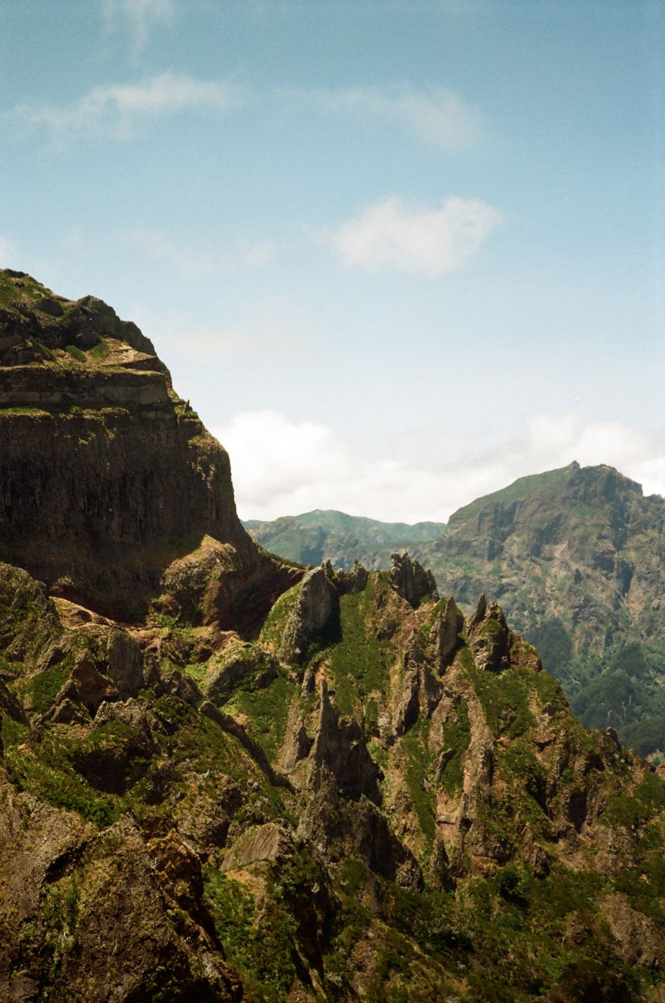 Madeira mountain landscape Madeira mountain landscape