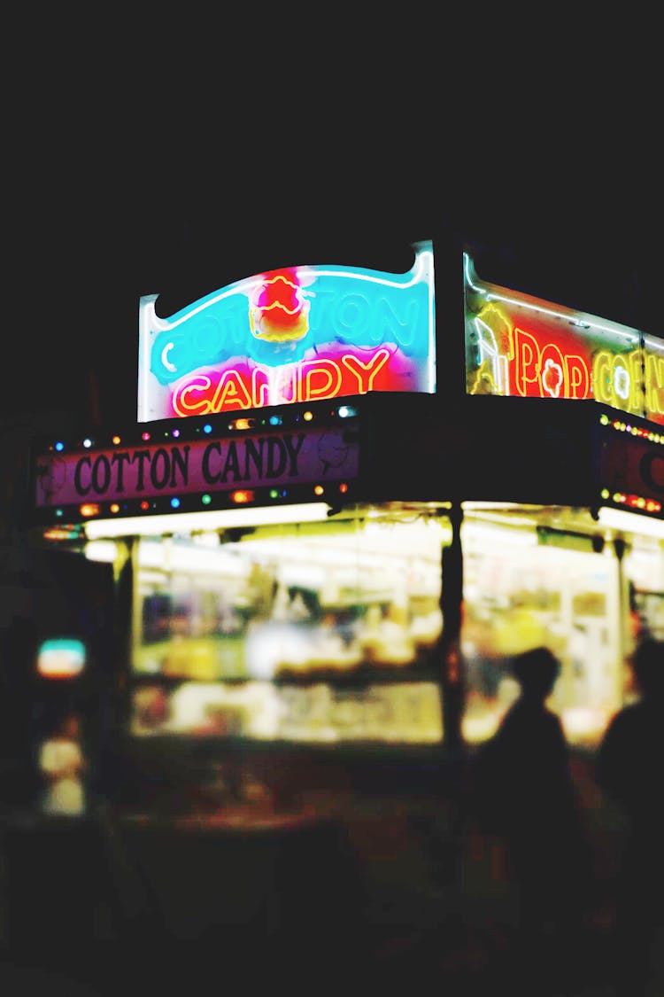 A Cotton Candy Booth