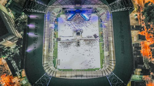 Aerial Photography of Stadium