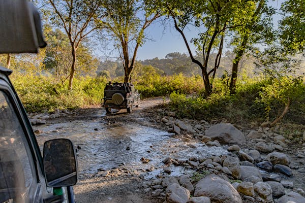 jeep safari in jim corbett 