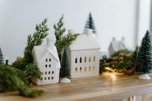 Christmas Village Scene jigsaw puzzle