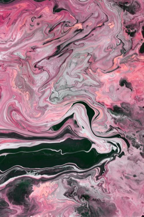 Free Dynamic abstract marbled pattern in pink and green, showcasing fluid artistic swirls. Stock Photo