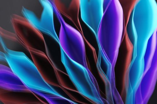 Free Vibrant abstract of swirling colors resembling waves, artfully displayed. Stock Photo