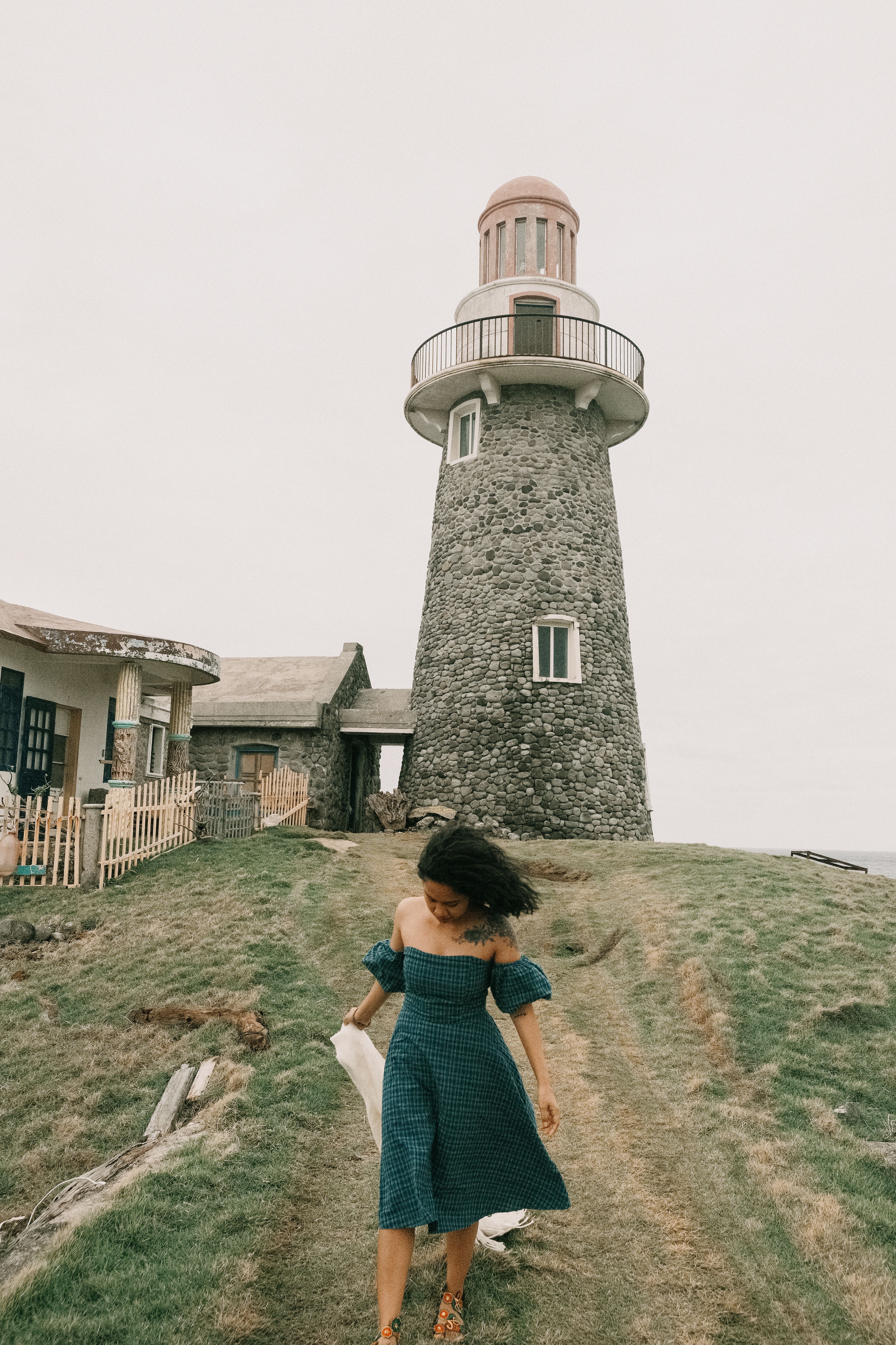 Vista Panorâmica Do Farol De Cabo Engaño No Vale Cagayan · Foto ...
