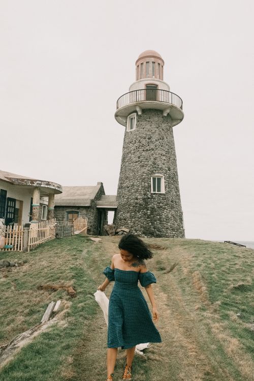 Vista Panorâmica Do Farol De Cabo Engaño No Vale Cagayan · Foto ...