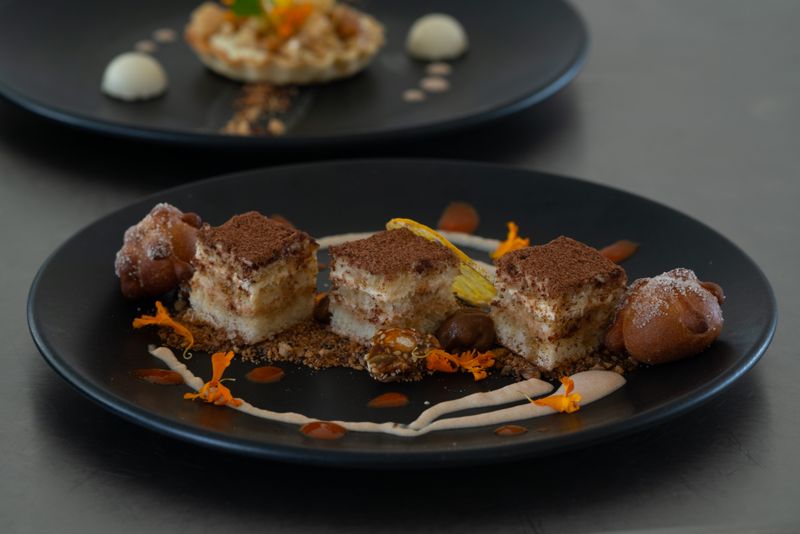Gourmet dessert platter