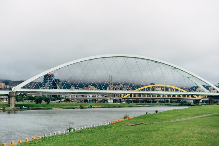 The Second Macarthur Bridge As Seen From Rainbow Riverside Park