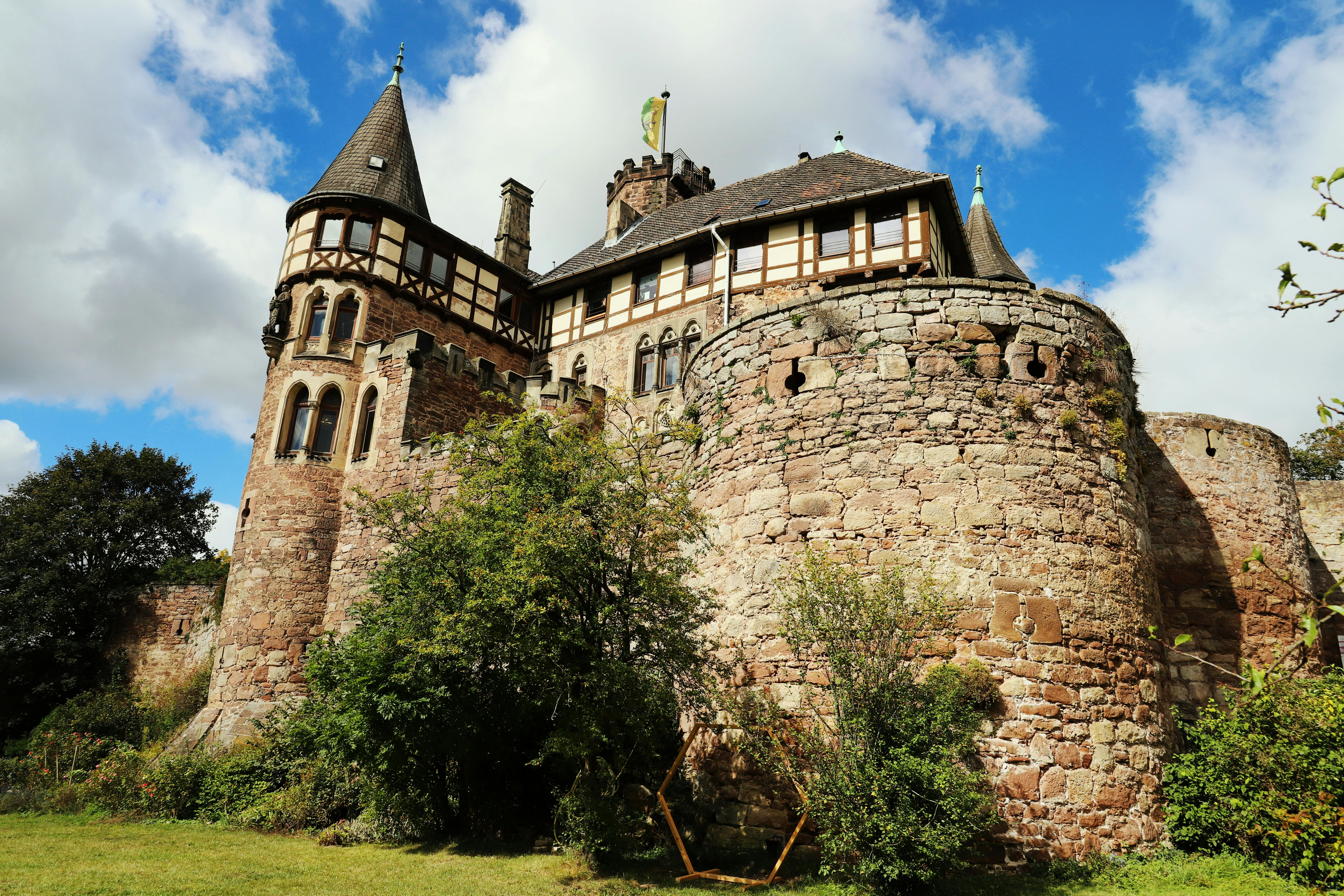 medieval castle in witzenhausen germany