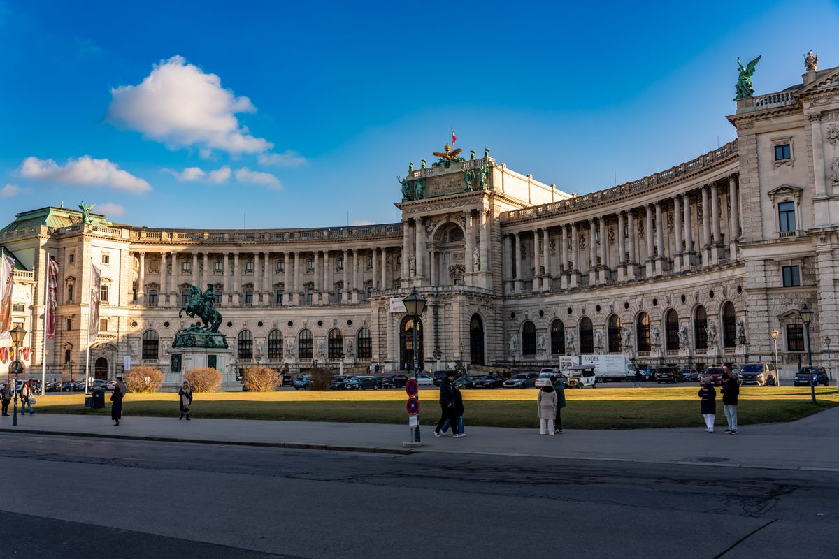 Innere Stadt Viena - palatul Hofburg