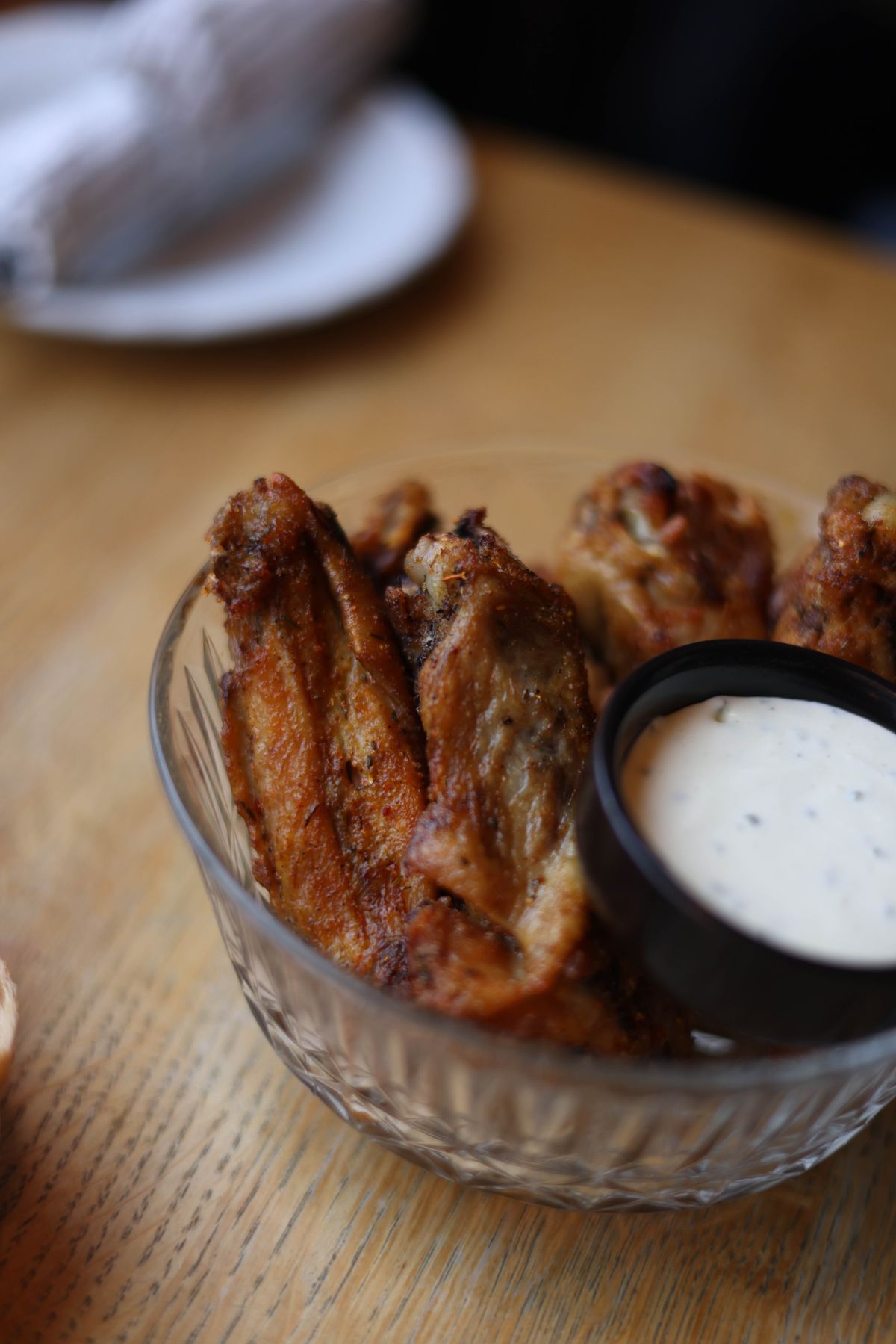 Ailes de poulet rôties au parmesan et à l'ail