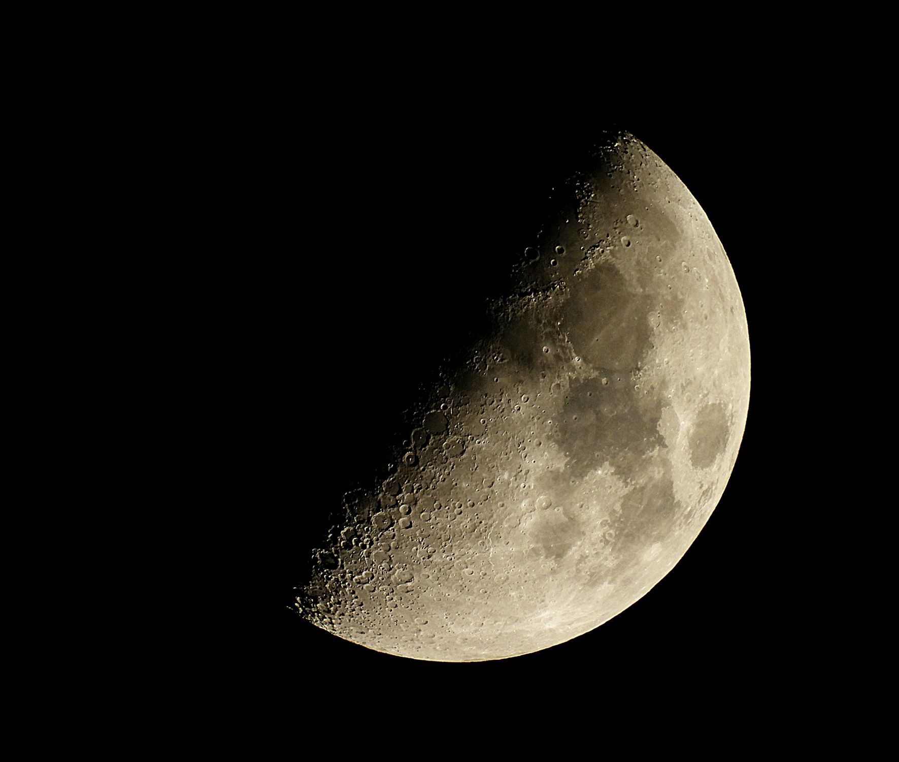 Detailed Close Up Of The Waxing Gibbous Moon Free Stock Photo detailed-close-up-of-the-waxing-gibbous-moon-free-stock-photo