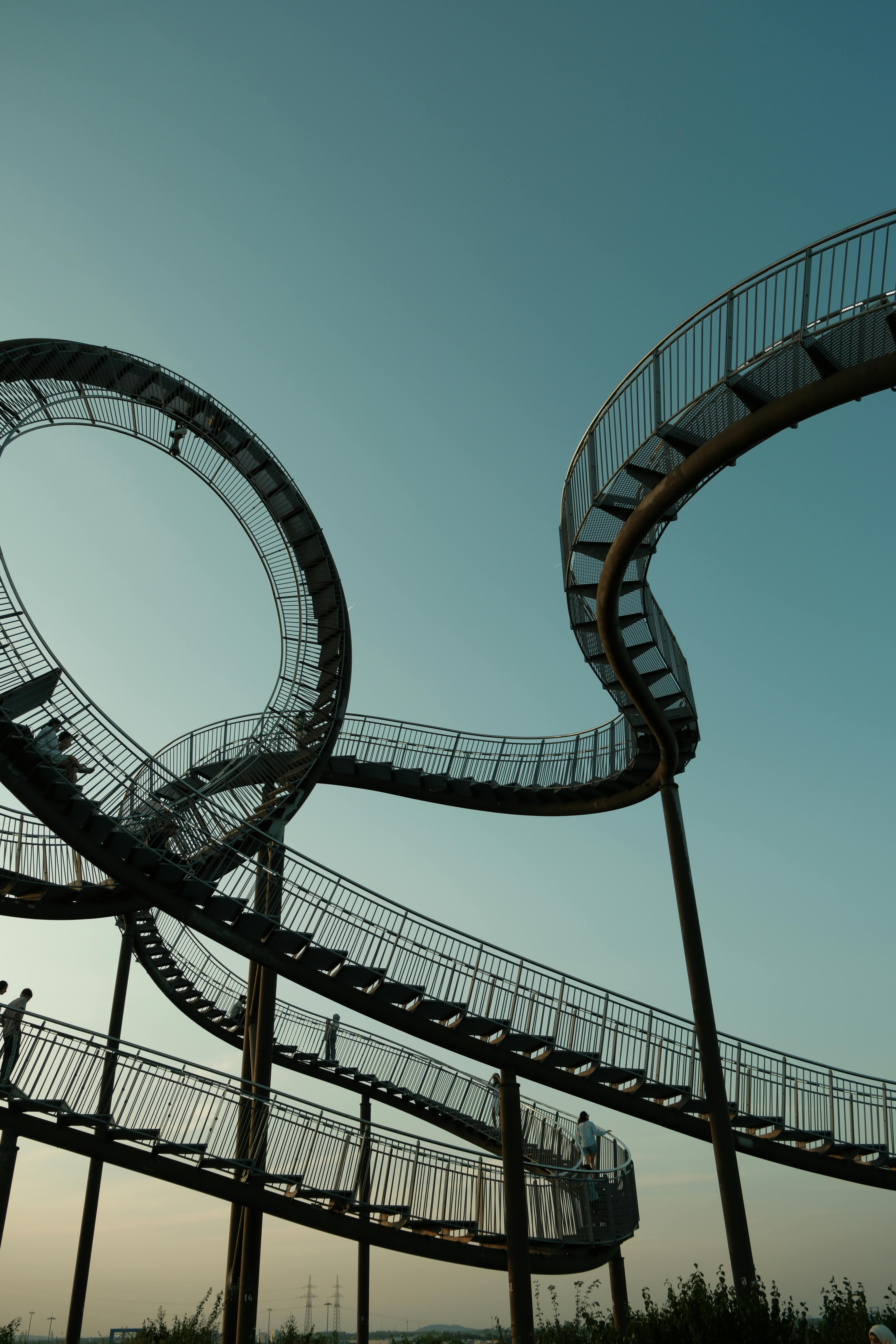 unique architecture of tiger turtle sculpture in germany