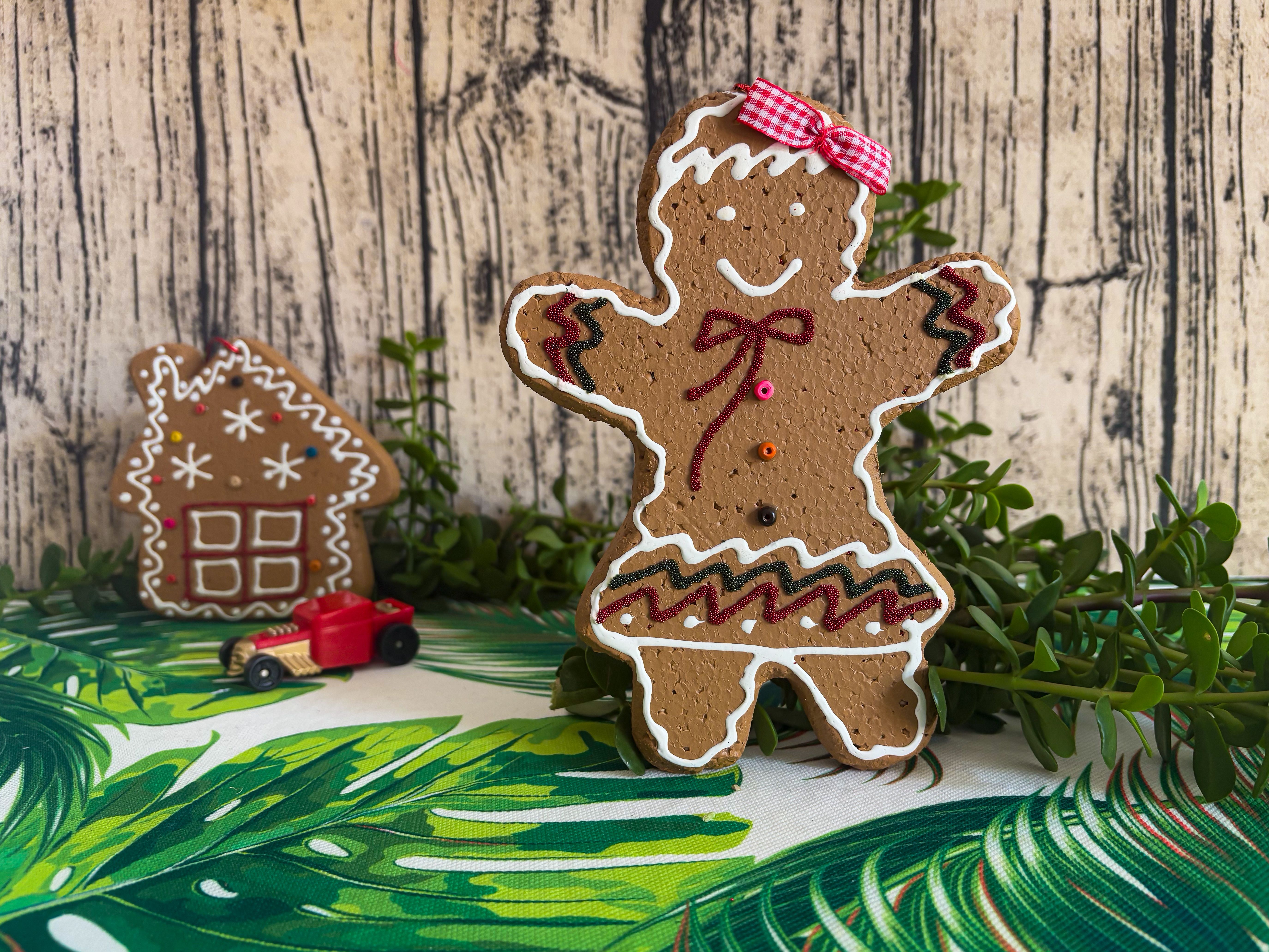 Traditional Pardubice gingerbread cookies with honey glaze and decorative molds in Czech Republic workshop