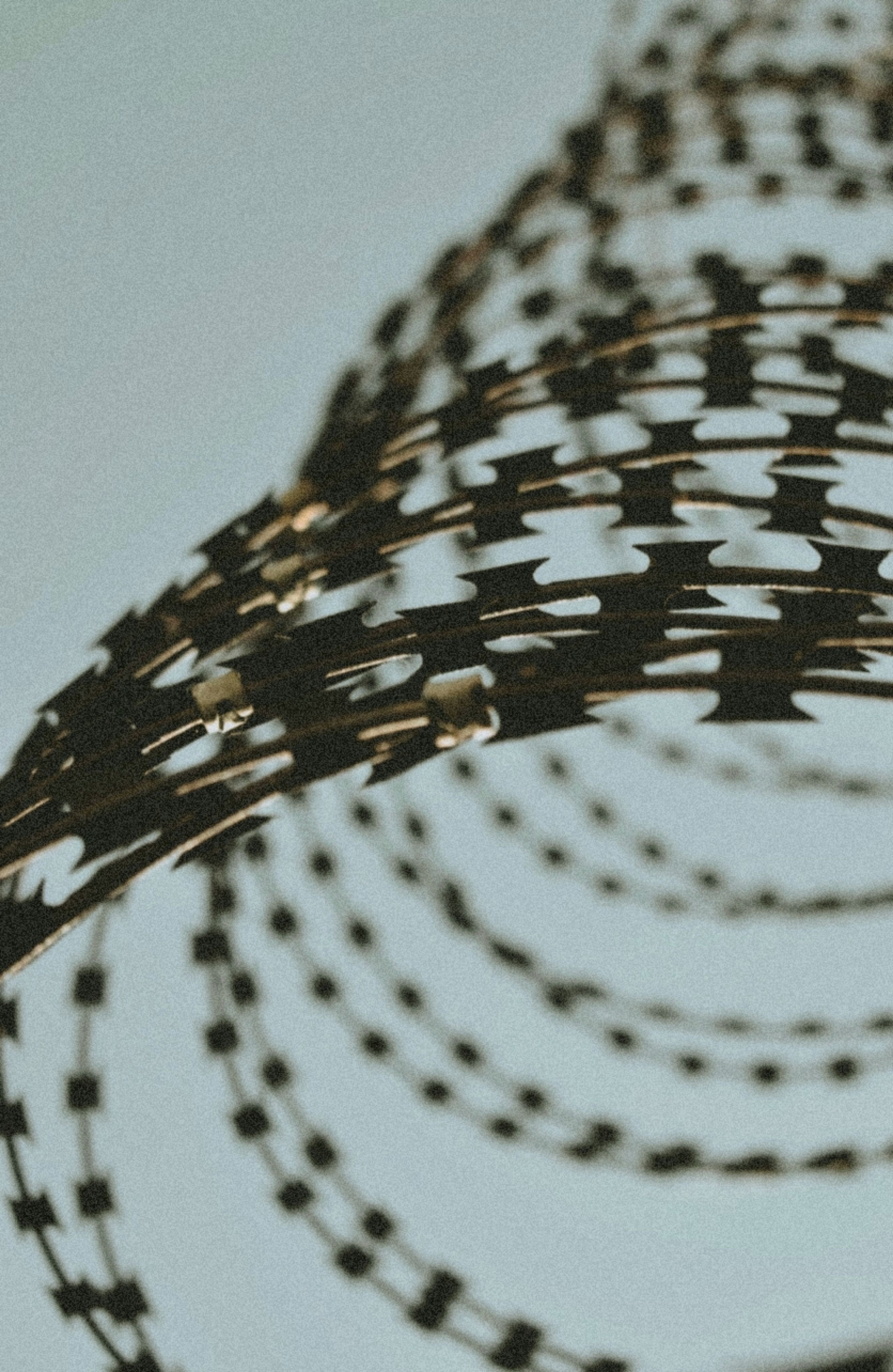 Abstract Spiral Pattern of Metal Blades · Free Stock Photo
