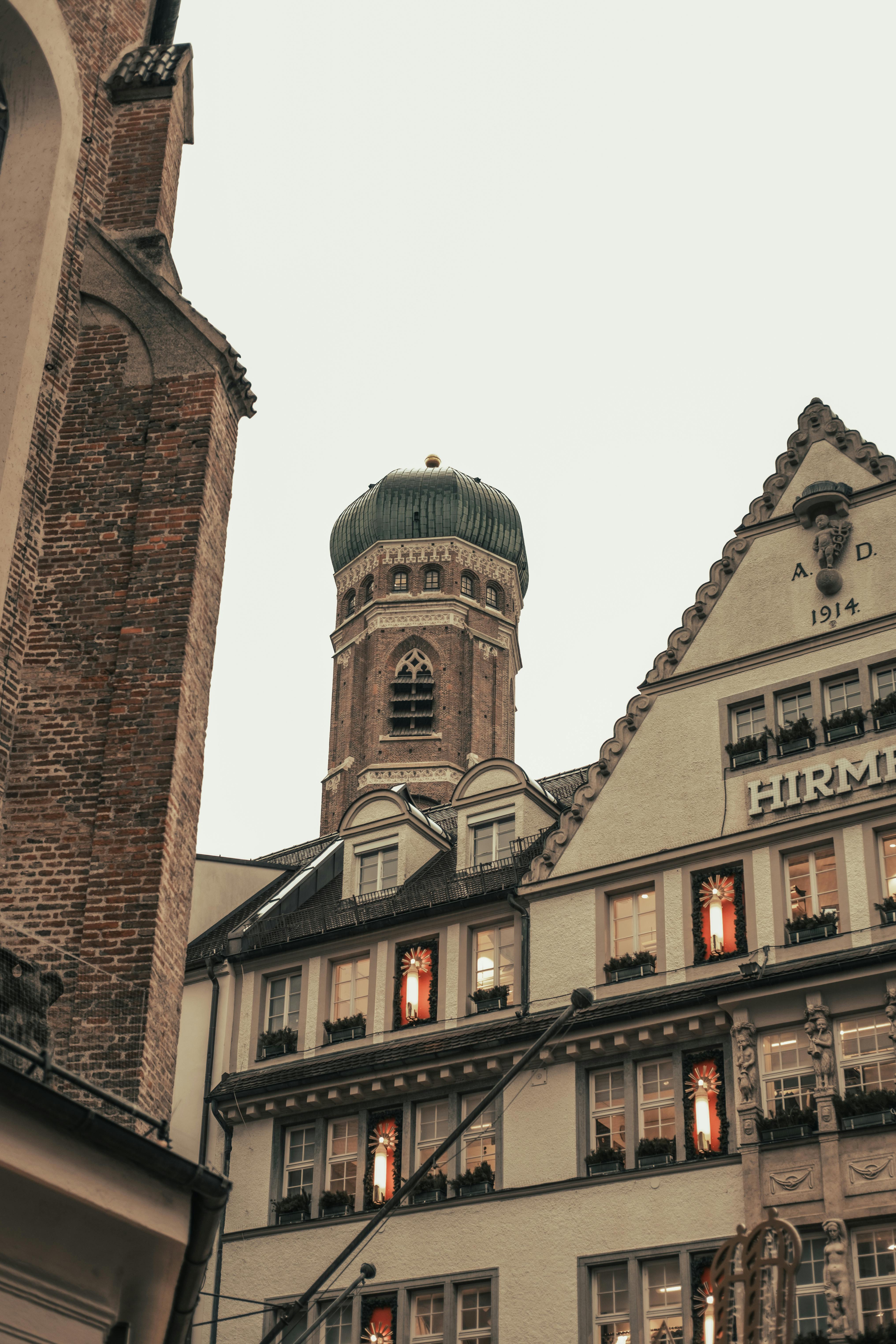 historic buildings in munich city center