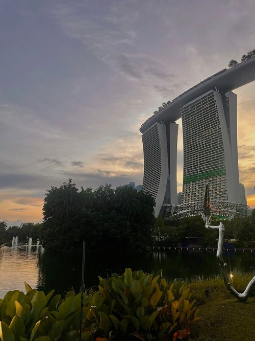 Free Marina Bay Sands Hotel Stock Photo