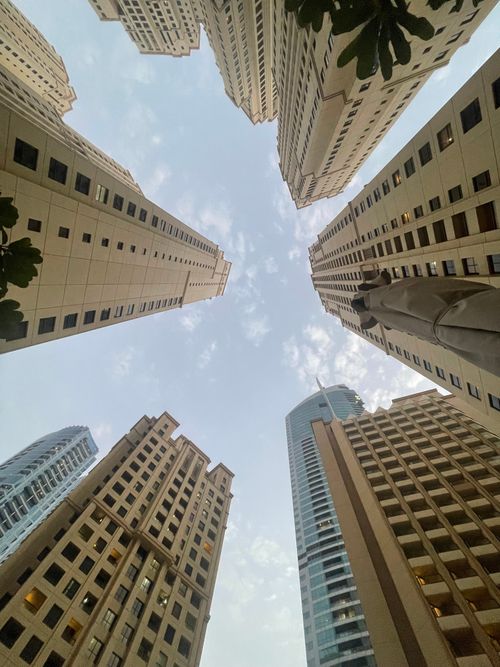 Free Dubai Skyscraper Stock Photo