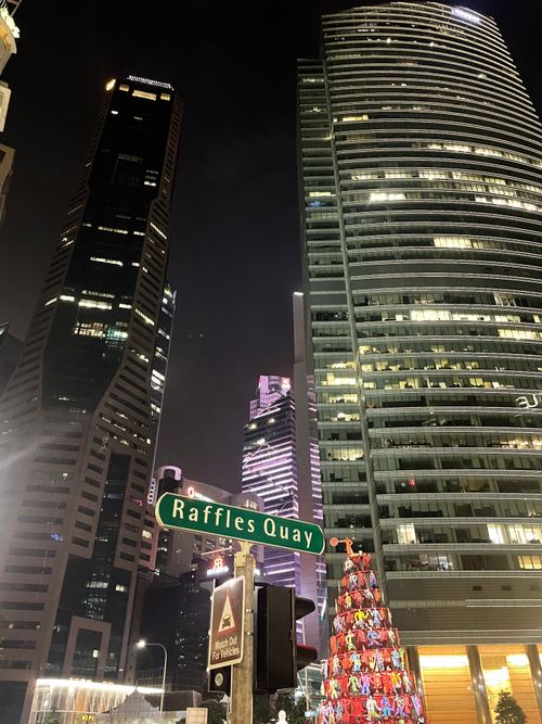 Free Singapur Skyline  Stock Photo