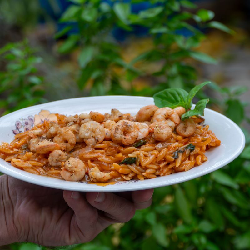 Greek Orzo and Lamb Chowder with Mint