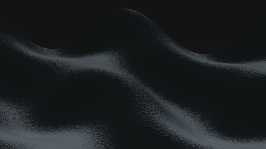 Dark abstract 3D waves in a textured field — photo by Steve A Johnson on Pexels