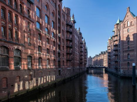 Speicherstadt warehouse district walk — Hamburg