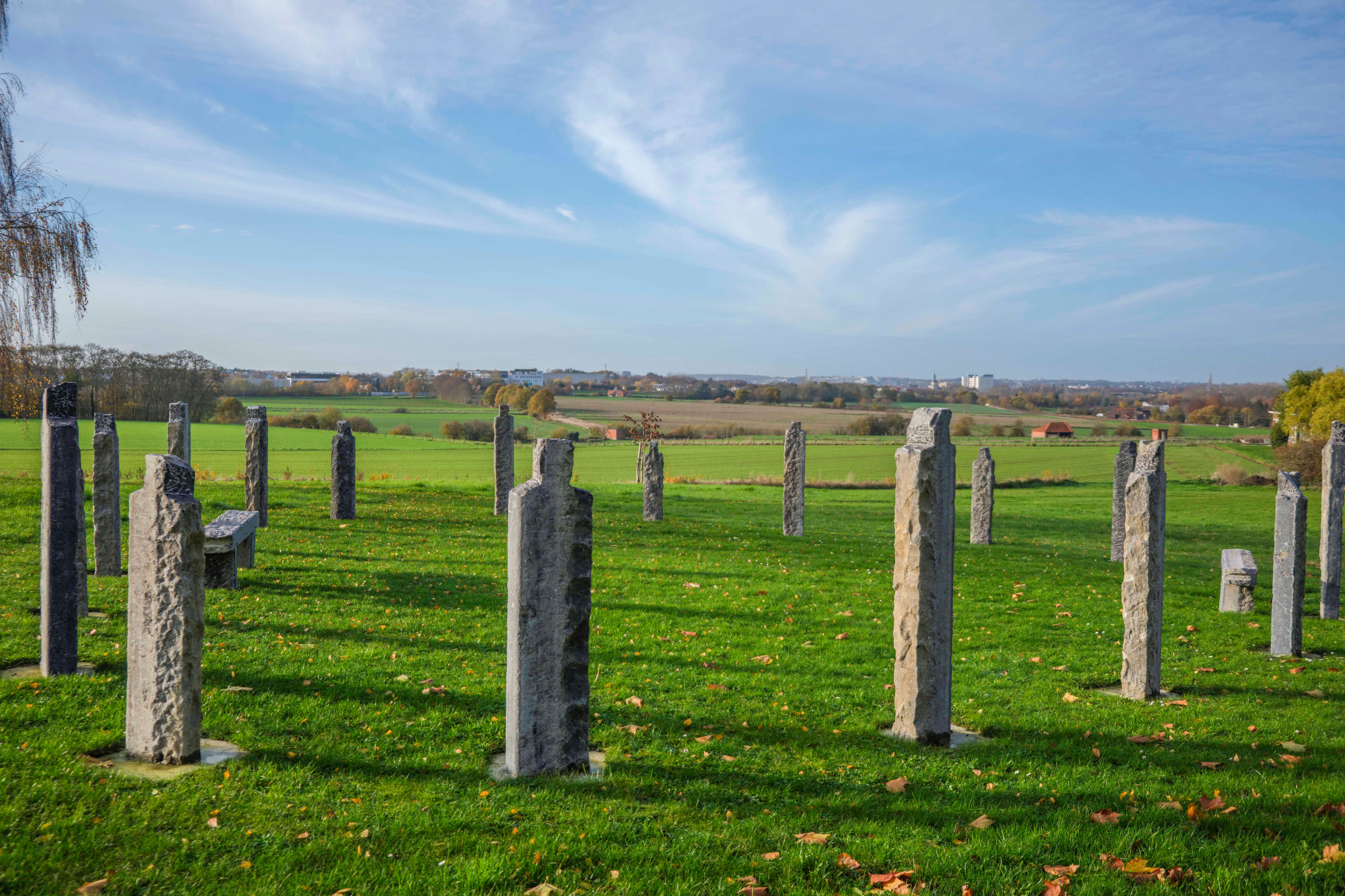 Stone Monuments in Bierbeek Belgium Countryside · Free Stock Photo