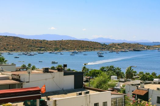 Gümüşlük tables-in-the-sea dinner — Bodrum