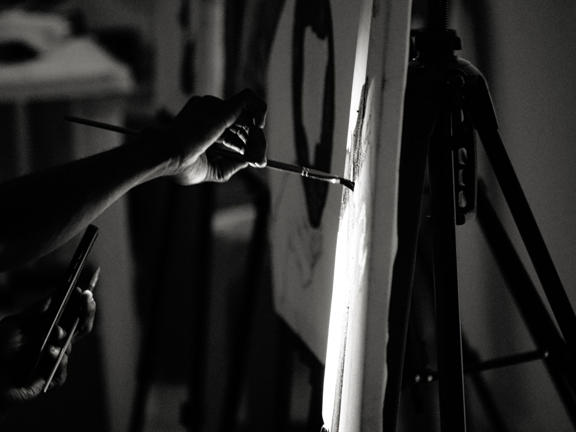 Plastering and Skimming in Waddon, Croydon — professional painter and decorator at work