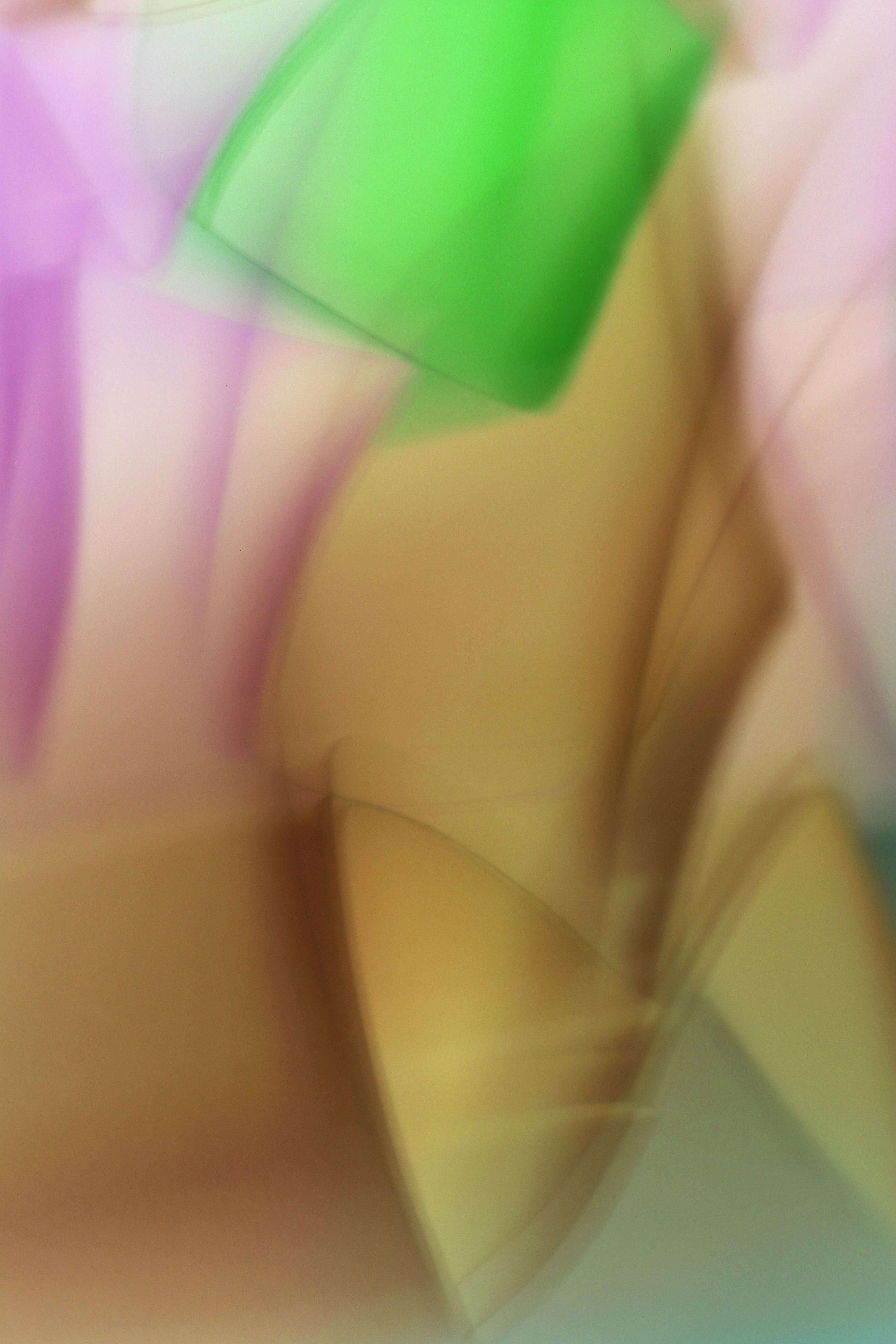 Free A vibrant abstract image with flowing colorful patterns and light play. Stock Photo