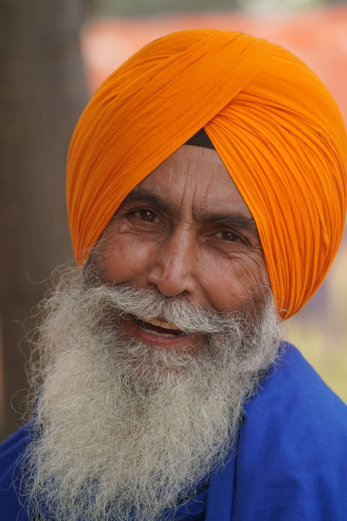 Portrait of an Elderly Man with Turban · Free Stock Photo