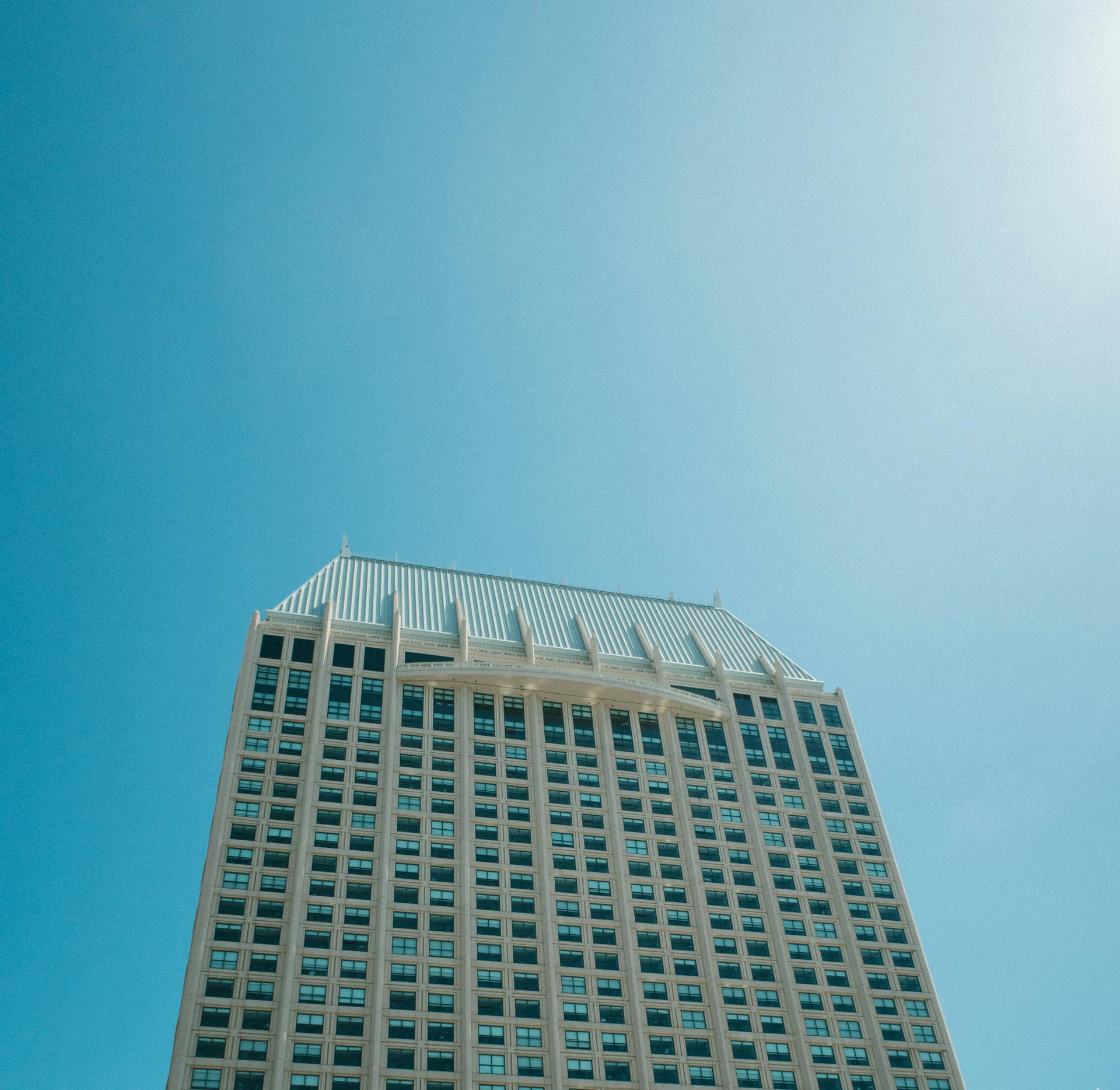 White High Rise Building