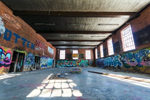 Graffiti Covered Building
