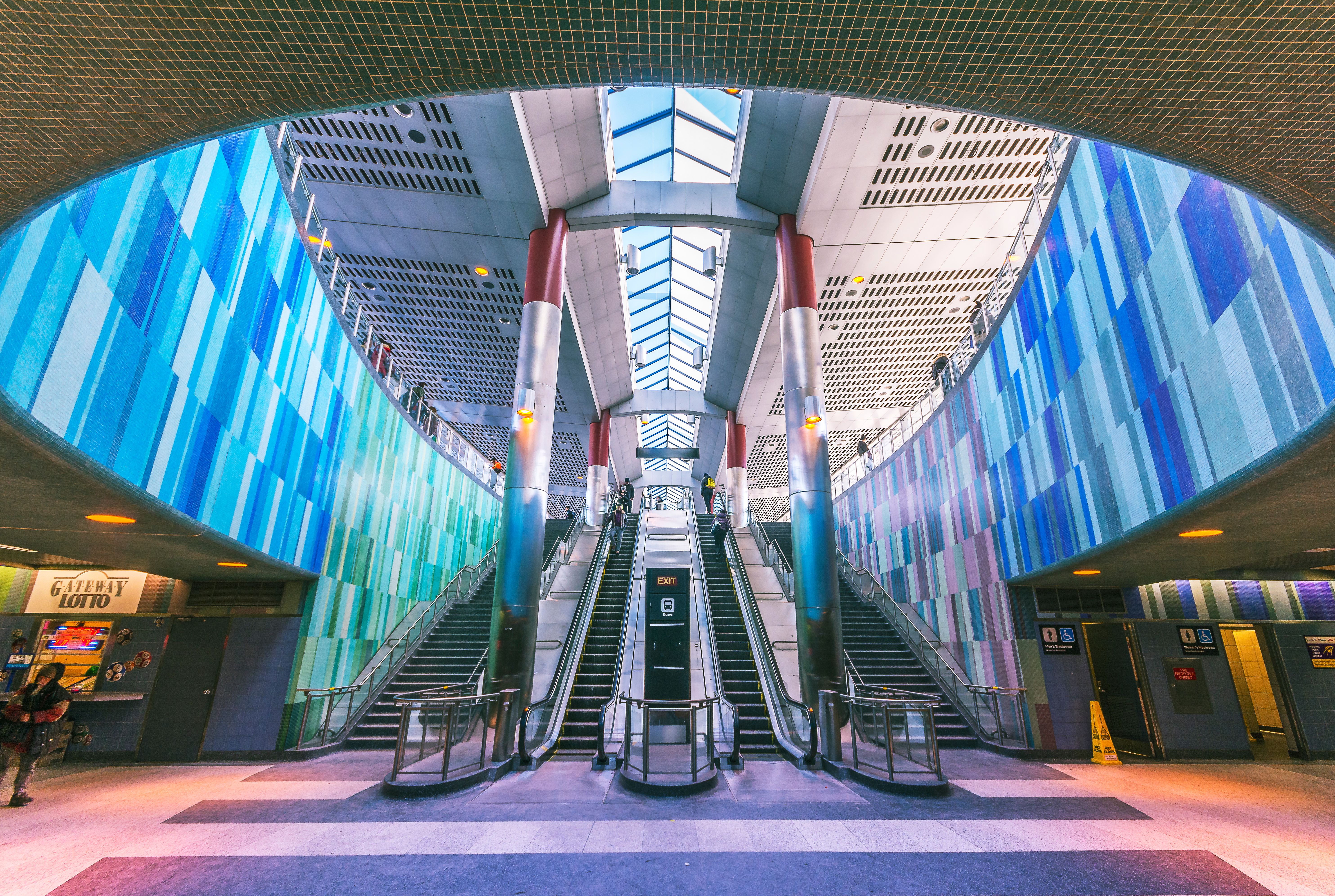 Modern Urban Subway Station Architecture · Free Stock Photo