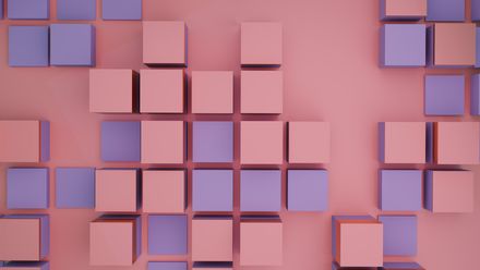 Grid of extruded 3D tiles by Steve A Johnson on Pexels