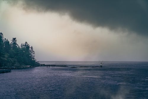 Základová fotografie zdarma na téma mraky, náladový, oceán