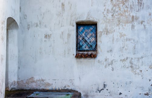 Black Steel Window Panel