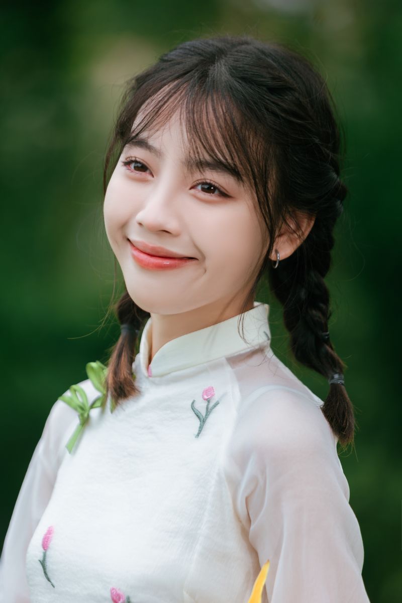 Portrait of Smiling Woman in Traditional Dress · Free Stock Photo