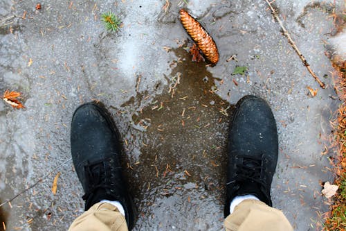 Free stock photo of boots, ice, style