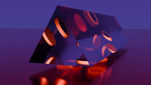 Abstrakt & Lebendig – Elegantes 3D Render