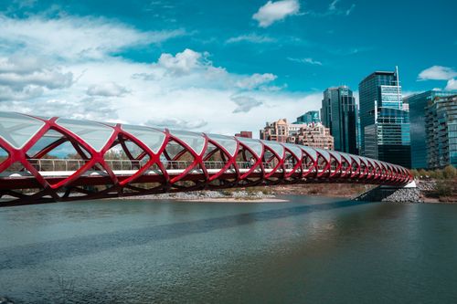 Free Peace Bridge Stock Photo